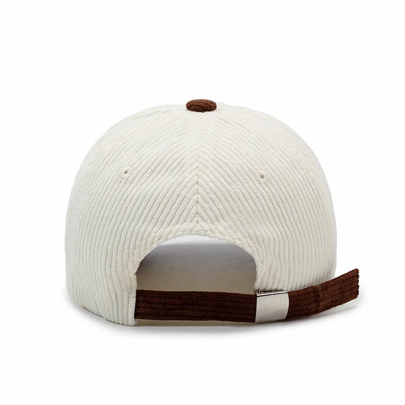 Embroidery Color Block Baseball Cap Inspirational Quote Dad Hat