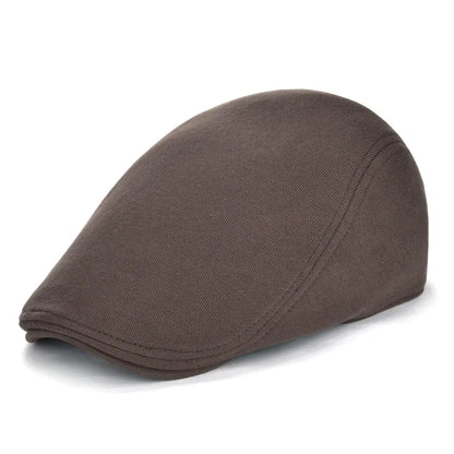 Men's And Women's Solid Color Duckbill Hats