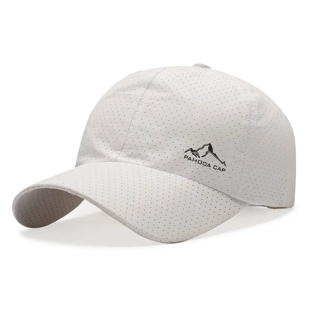Fashion Quick Dry Summer Baseball Cap Breathable Adjustable Sports Cap UV Protection Trucker Cap Men Women