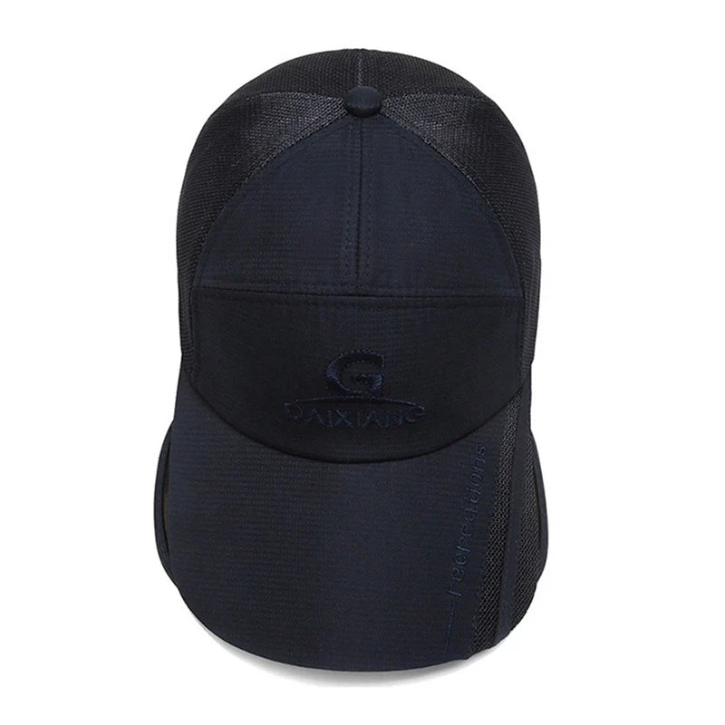Long Visor Summer Baseball Cap