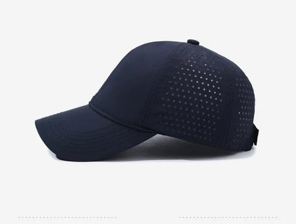 Cycling Baseball Cap Mesh Breathable Sun Hat Quick Dry Lightweight Fishing UV Protection Outdoor Summer Casual Cap