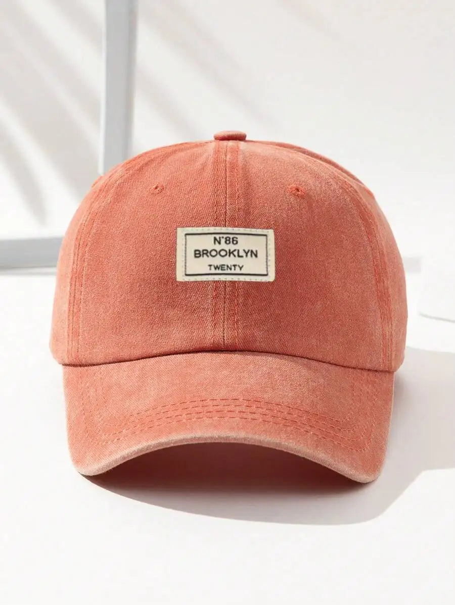 Unisex Washed Denim Baseball Cap Adjustable Casual Hat
