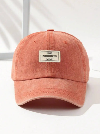 Unisex Washed Denim Baseball Cap Adjustable Casual Hat