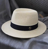 Milk White Navy Blue