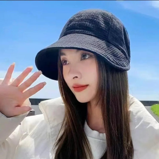 Ruth's Waffle Fisherman Hat Women Summer Fashion Sun Cap