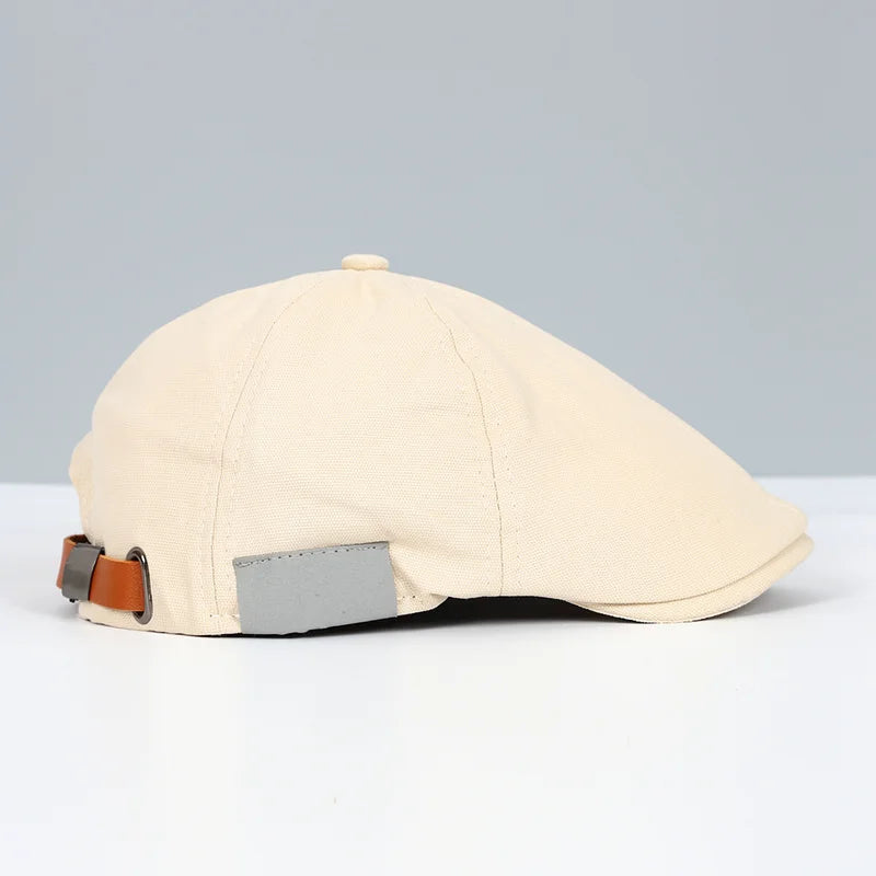 Retro British Newsboy Cap Unisex Vintage Beret Hat