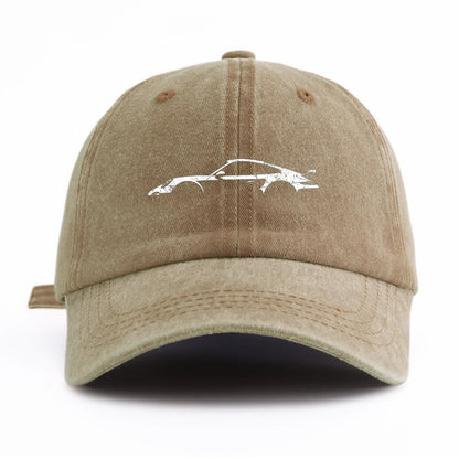 1pc 911 Print Washed Baseball Cap for Adults