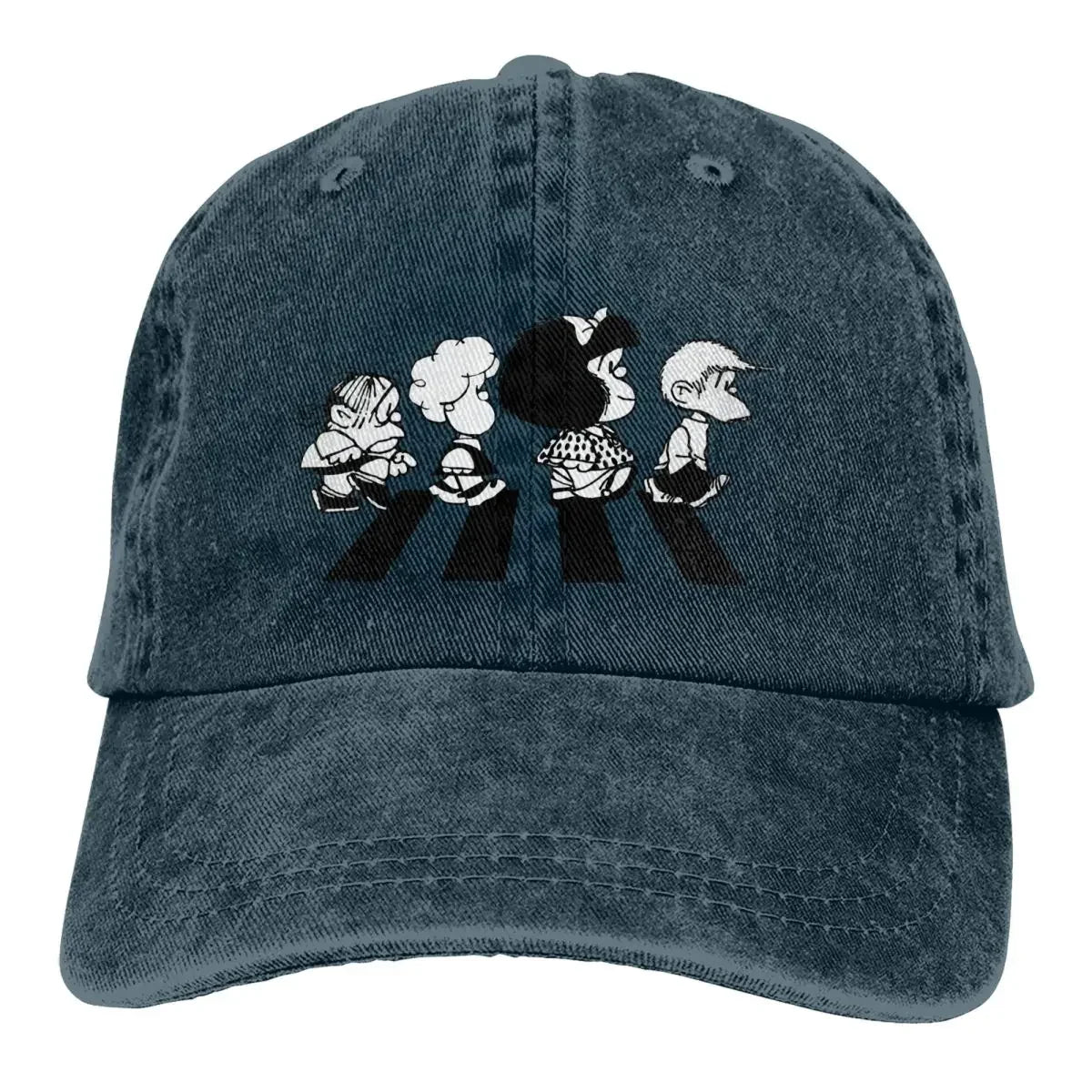 Her Friends Baseball Caps Peaked Cap Mafalda Cartoon Sun Shade Hats for Men