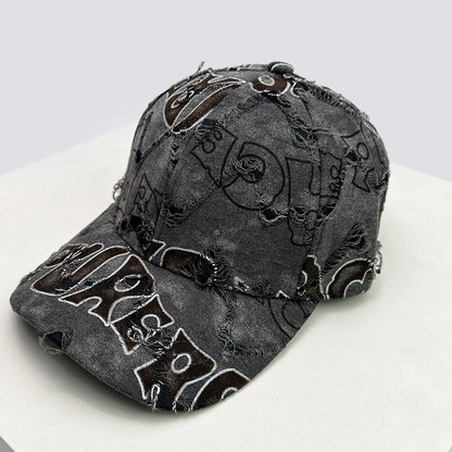 Unisex American Vintage Letter Personal Baseball Hats