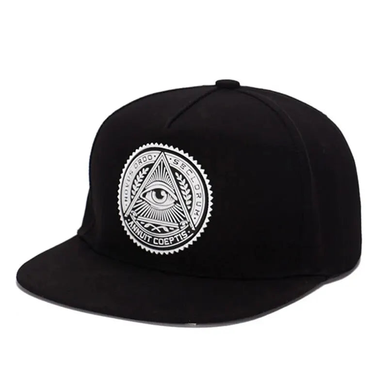 Baseball Cap Eye Pattern Man Women Snapback Caps Hip Hop Hats For Men