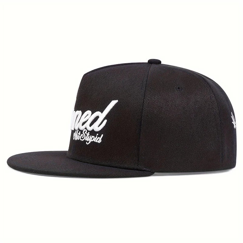 Unisex Stoned Letter Embroidery Baseball Hats Spring Autumn Outdoor Adjustable Casual Hip Hop Trucker Caps Sunscreen Hat
