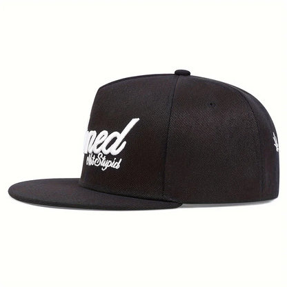 Unisex Stoned Letter Embroidery Baseball Hats Spring Autumn Outdoor Adjustable Casual Hip Hop Trucker Caps Sunscreen Hat