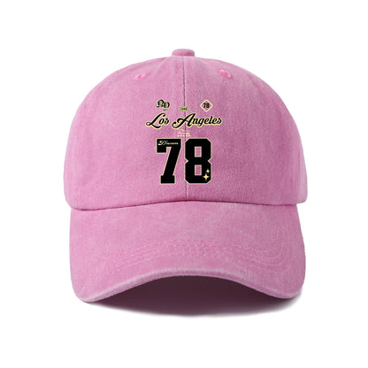 Los Angeles Number 78 Graphic Baseball Cap