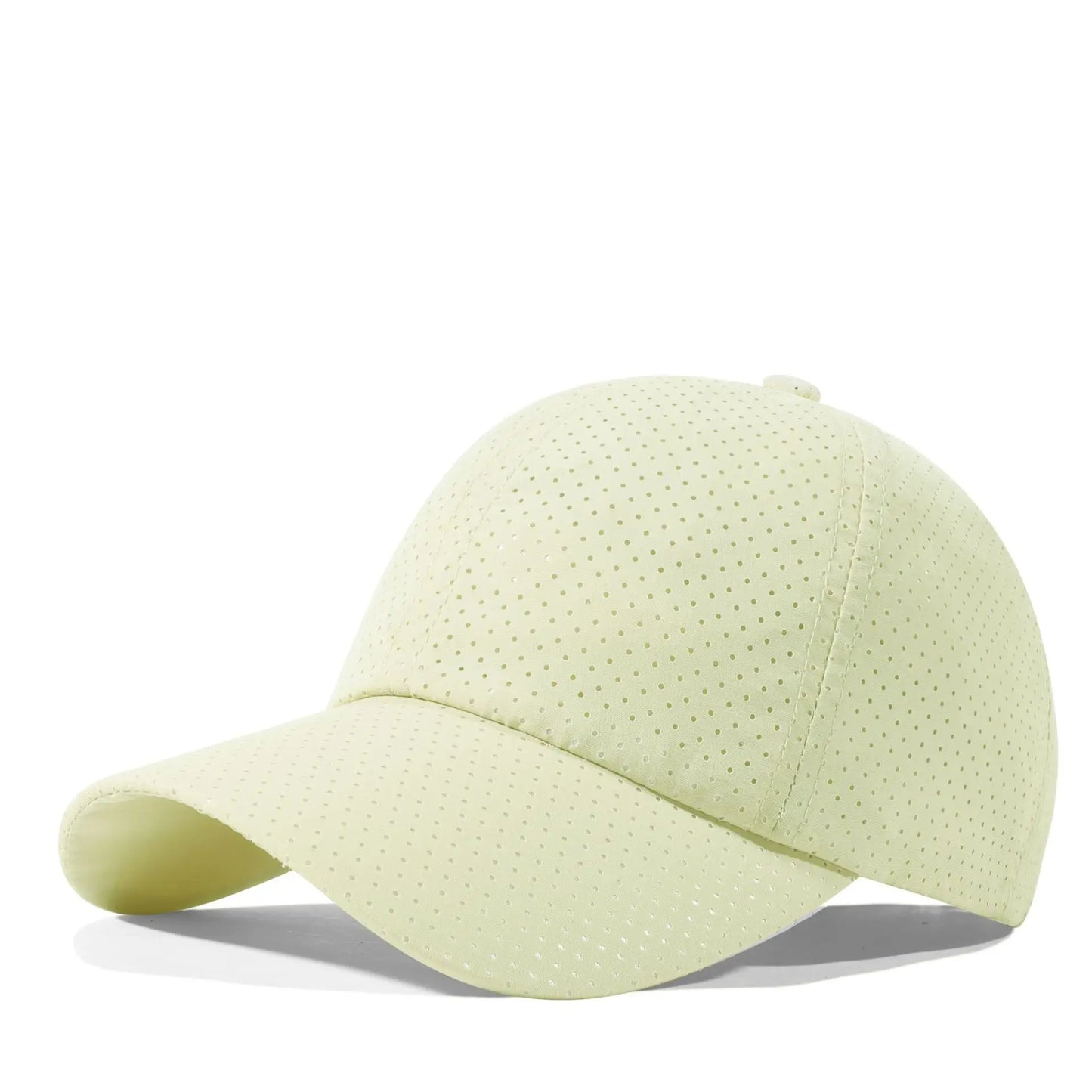 Men's Hat Perforated Mesh Baseball Cap for Women Cycling Sports