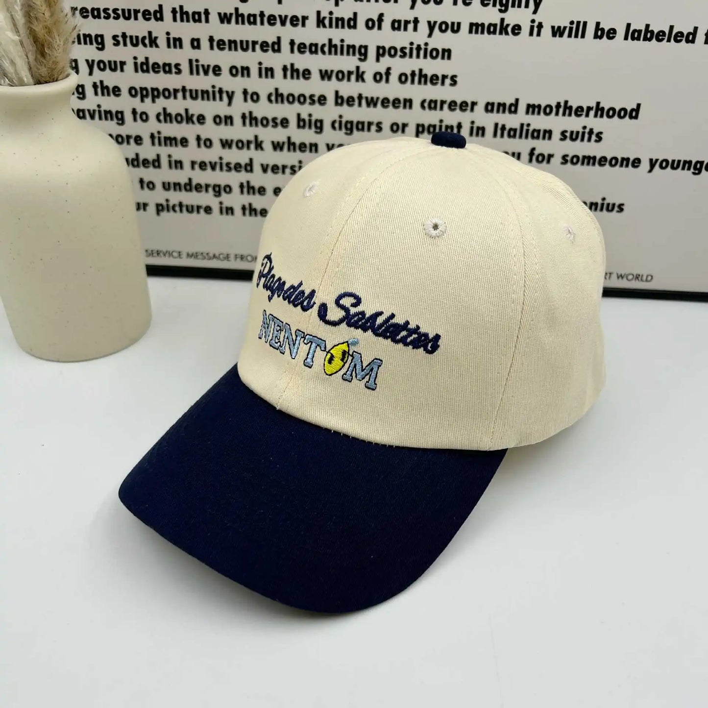 Women Letter Embroidery Baseball Cap