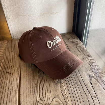 Women's Big Head Circumference Hardtop Baseball Cap