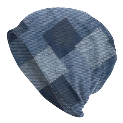 Streetwear Winter Warm Women Men Knitting Hat Unisex Adult Texture Bonnet Hats