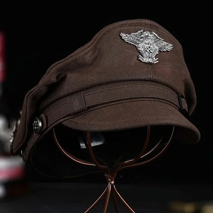 Navy Peaked Sailor Cap Men Women Spring Army Hat