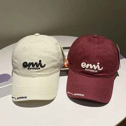 Trendy Embroidered Baseball Cap