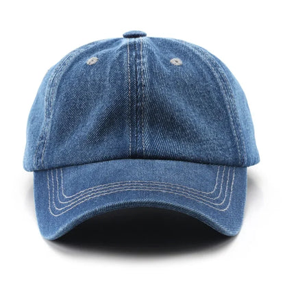 Denim Baseball Cap Women Outdoor Sports Travel Hats Men