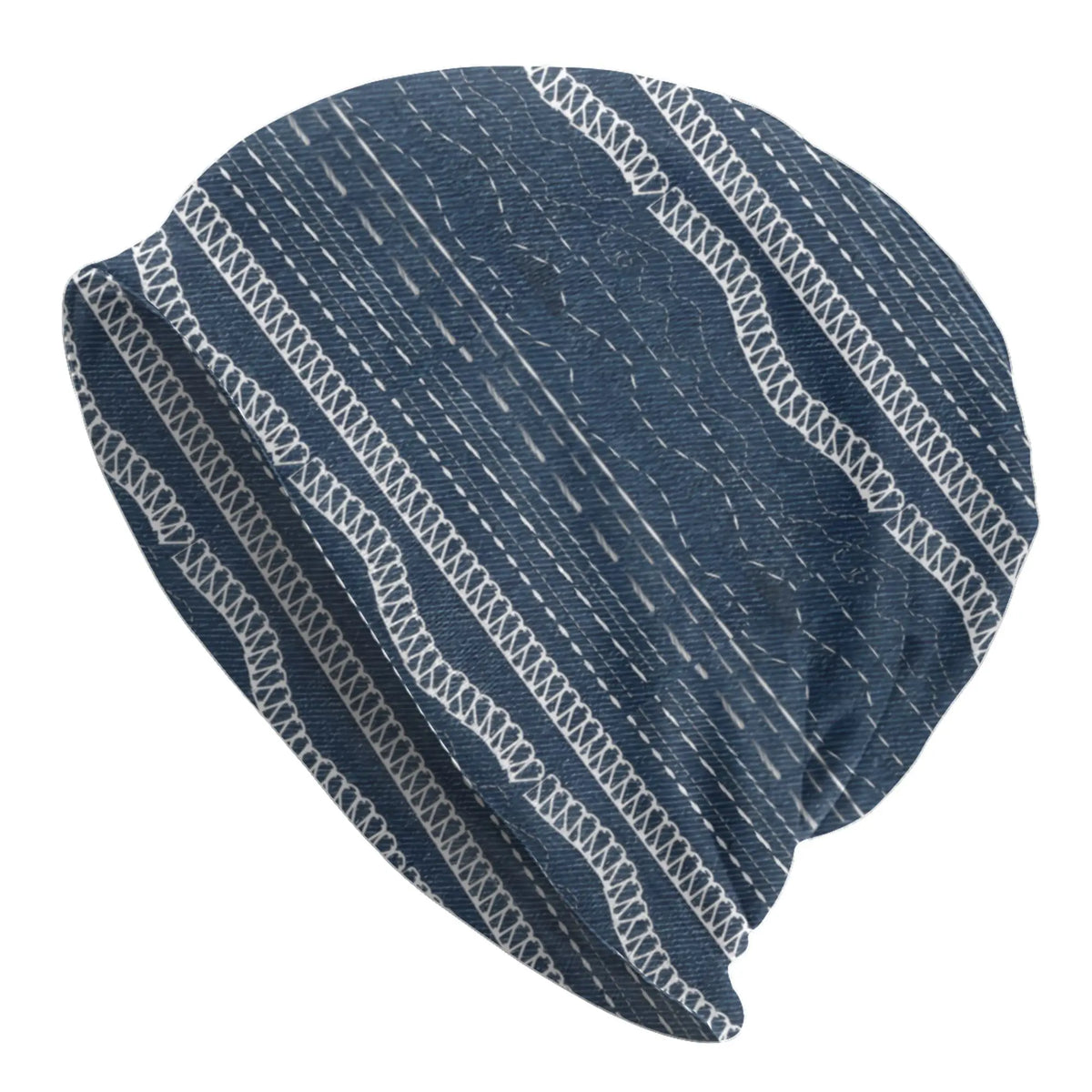 Streetwear Winter Warm Women Men Knitting Hat Unisex Adult Texture Bonnet Hats