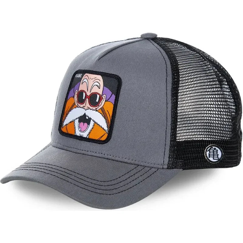 Dragon Ball Son Goku Cap Summer Travel Peaked Cap Men's Embroidery Hip-Hop Cap