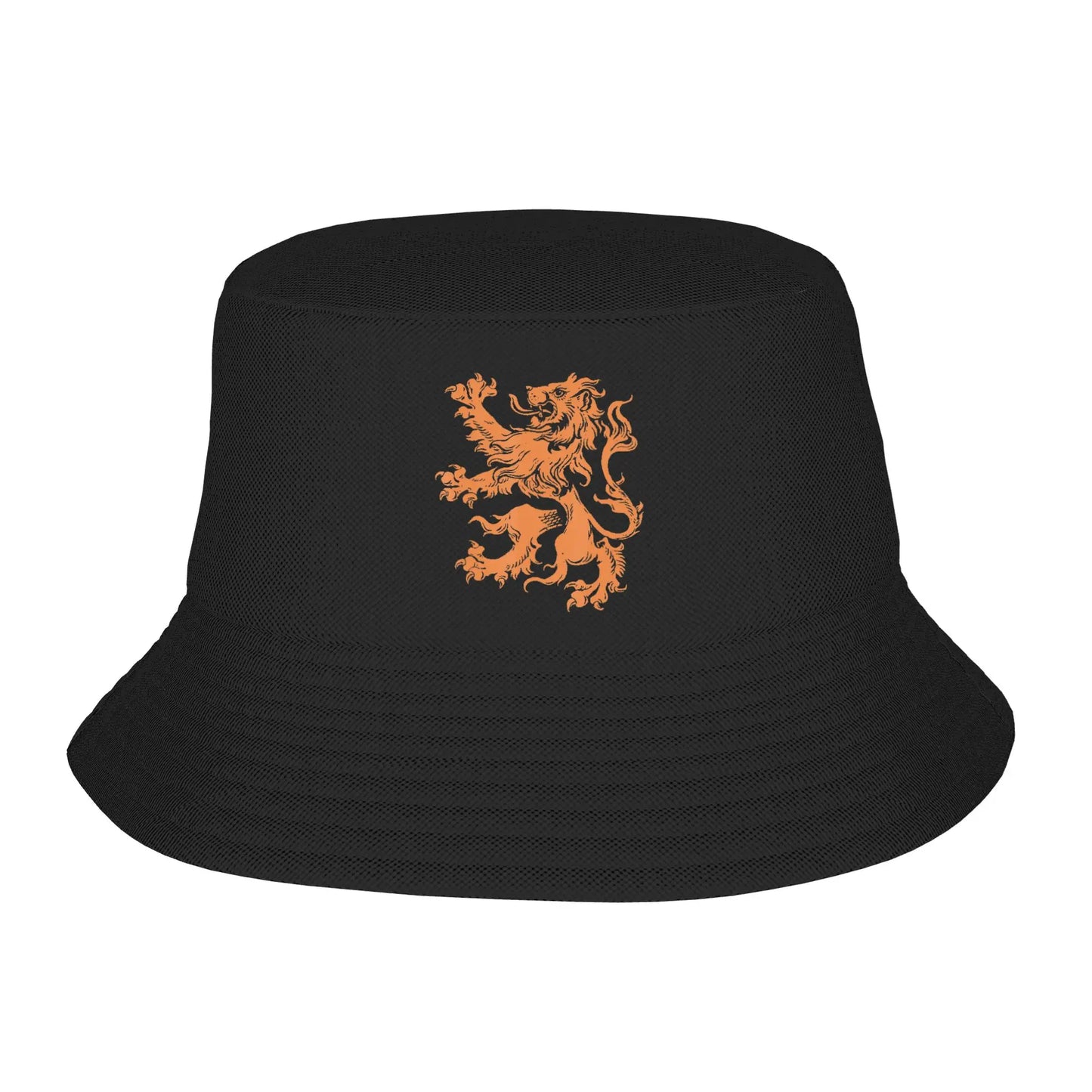 Holland Crest Bucket Hat  Harajuku Fisherman Caps