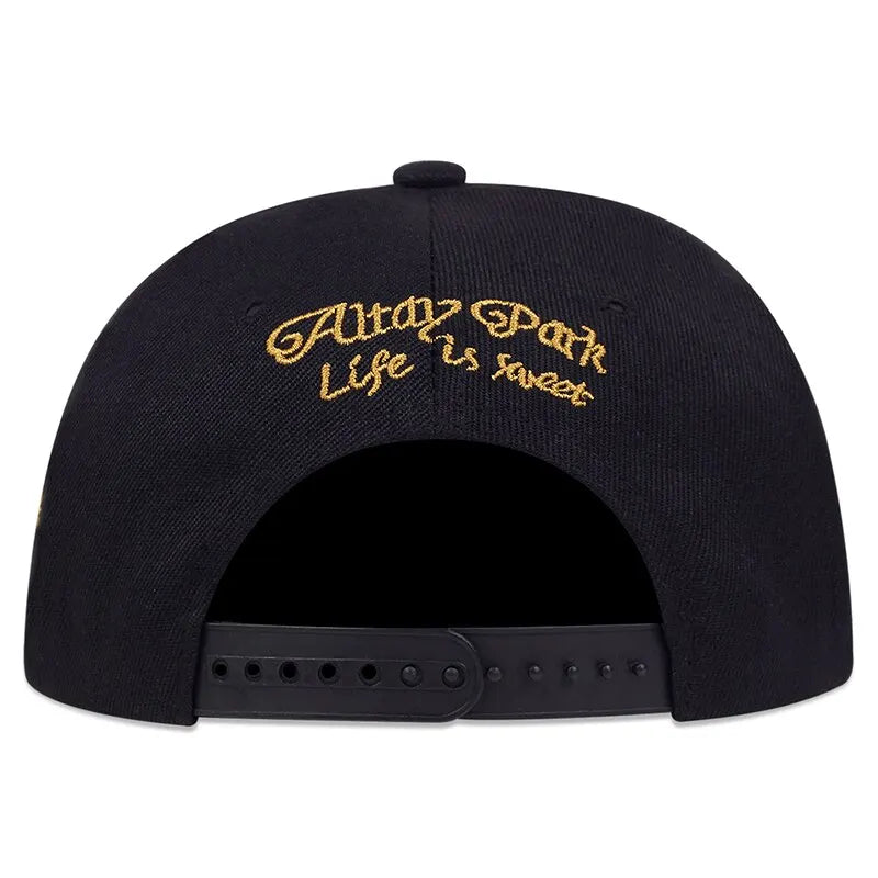 Fashion Men Women Hip Hop Baseball Cap Crown Embroidery Snapback Hat