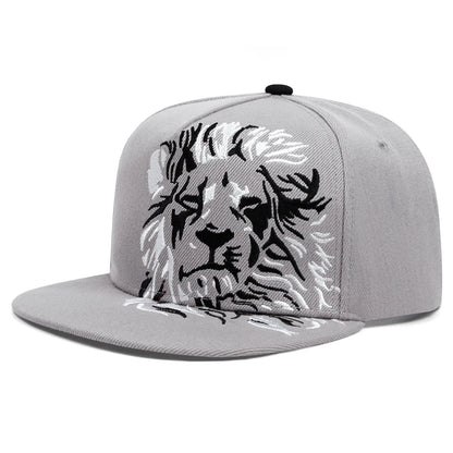 2025 New Lion Eagle Embroidered Fashion Men's Street Hip Hop Hat