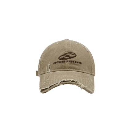 Retro Women Baseball Cap Letter Embroidery Snapback Hat