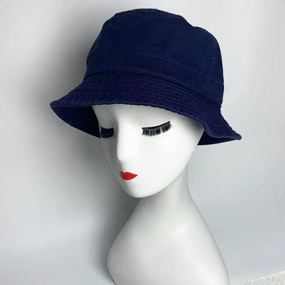 Japanese Style Cotton Simple Bucket Hat
