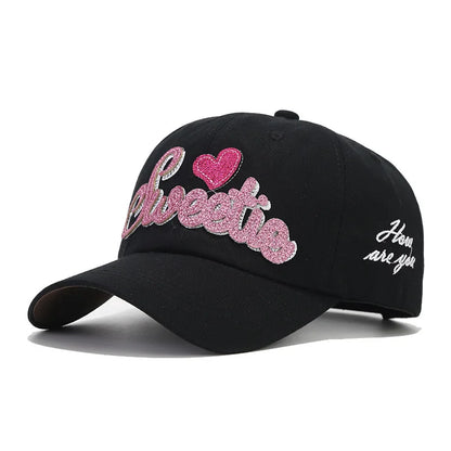 Sweet Women Summer Caps Baseball Cap Breathable Casual Fashion Hat