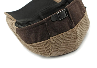 Berets Autumn Winter Hat Caps For Men Women Fleece Lined Corduroy Beret Hat