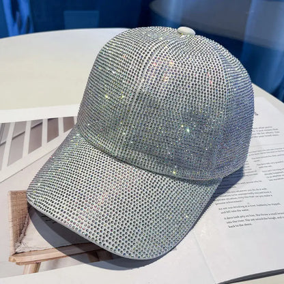 Full Diamond Luxury Rhinestones Baseball Caps