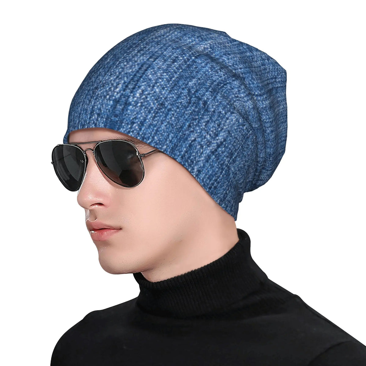 Streetwear Winter Warm Women Men Knitting Hat Unisex Adult Texture Bonnet Hats