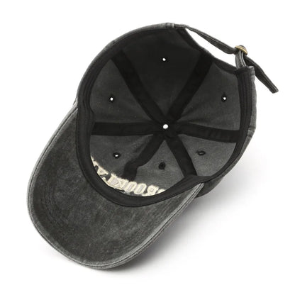 Retro Brooklyn Letter Embroidery Baseball Caps Spring Summer Men Women