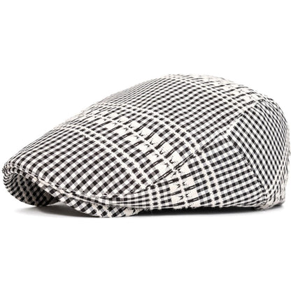 Men Women Adjustable Ivy Flat Cap Berets