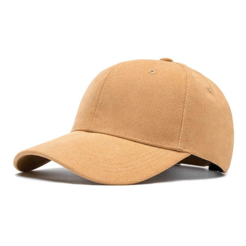 Suede Baseball Cap