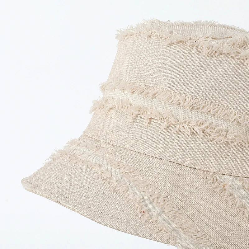 Solid Color Double Sided Fisherman Caps Women Autumn Spring