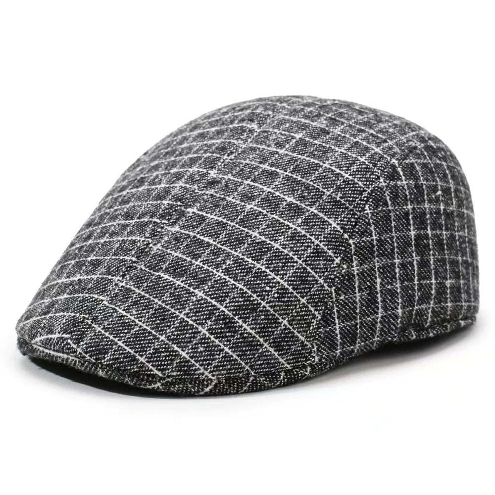 New Soft Men Berets Casual Anti-UV Newspaper Hat