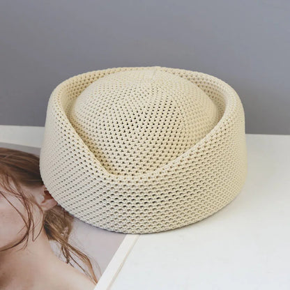 2026 Summer Mesh Cool Knit Beret
