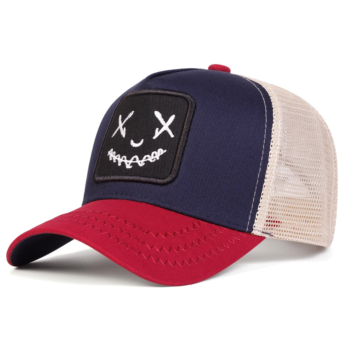 Unisex Personality Embroidery Baseball Net Caps Spring And Summer