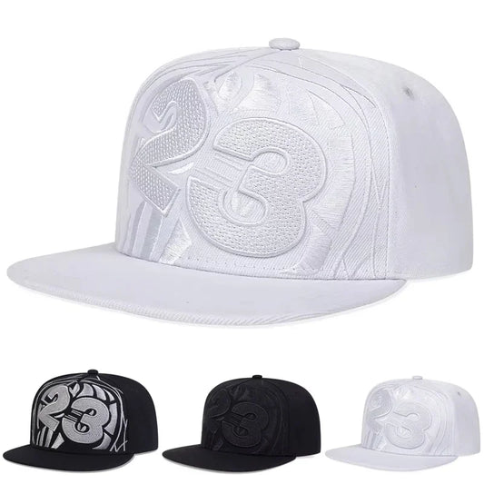 Unisex 23 Basketball Embroidery Hip-hop Hats Spring And Autumn