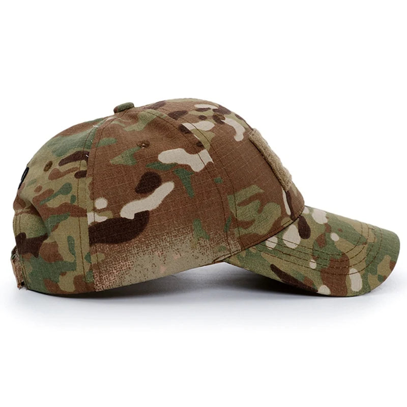 2026 Unisex Cotton Tactical Camouflage Embroidery Casual Baseball Cap Women Men