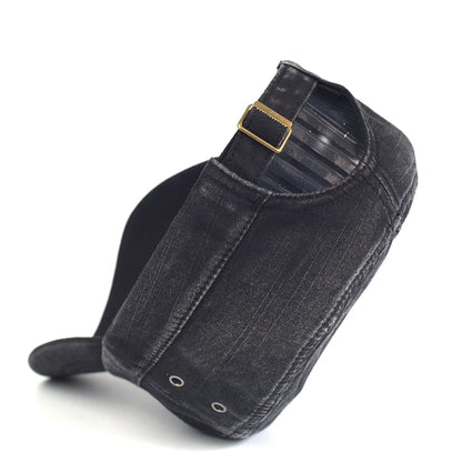 Washed Cotton Military Caps Casual Flat Top Hat