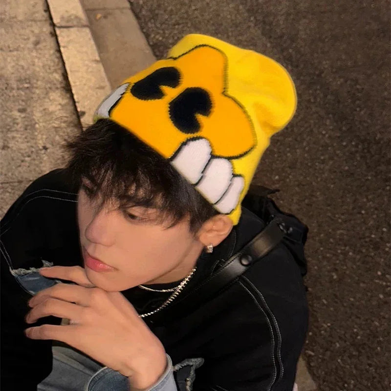 Cartoon Cute Five-Pointed Star Knitted Hats