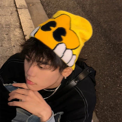 Cartoon Cute Five-Pointed Star Knitted Hats