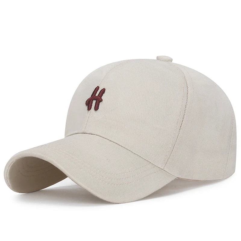 Mens Embroidery H Letter Printed Quick-Drying Fishing Hiking Sunhat Women Golf Baseball Cap