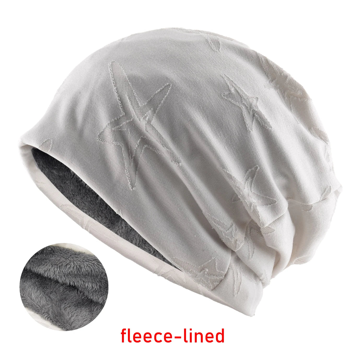 Letter Print Beanie Hat For Women Men Vintage