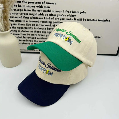 Women Letter Embroidery Baseball Cap